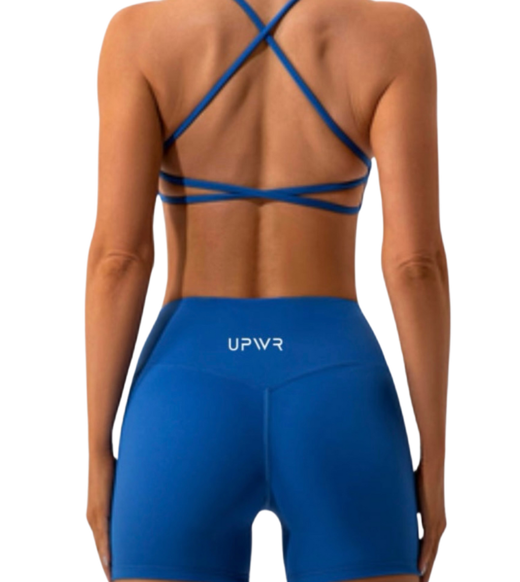 Seamless Shorts Dark Blue| Upwr
