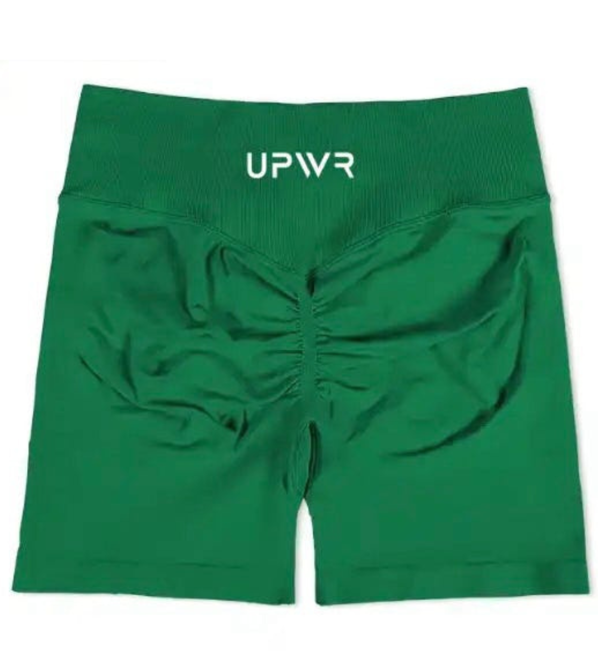 Scrunch Shorts Green | UPWR