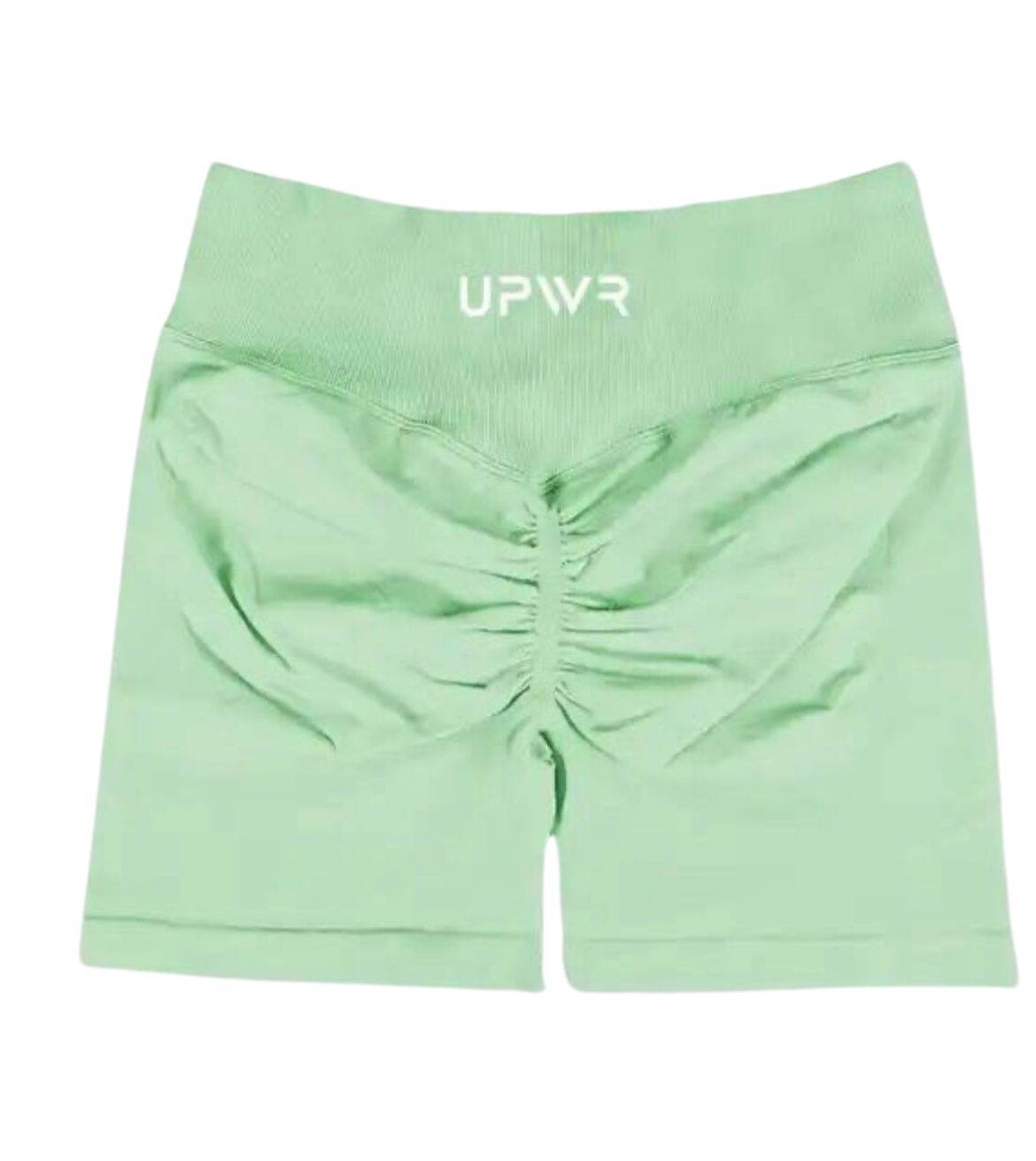 Scrunch Shorts Mint green | UPWR