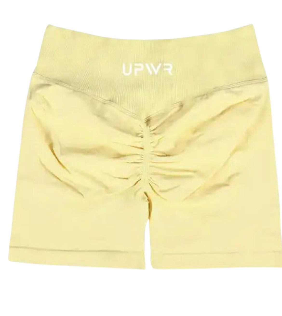 Scrunch Shorts Yellow| UPWR