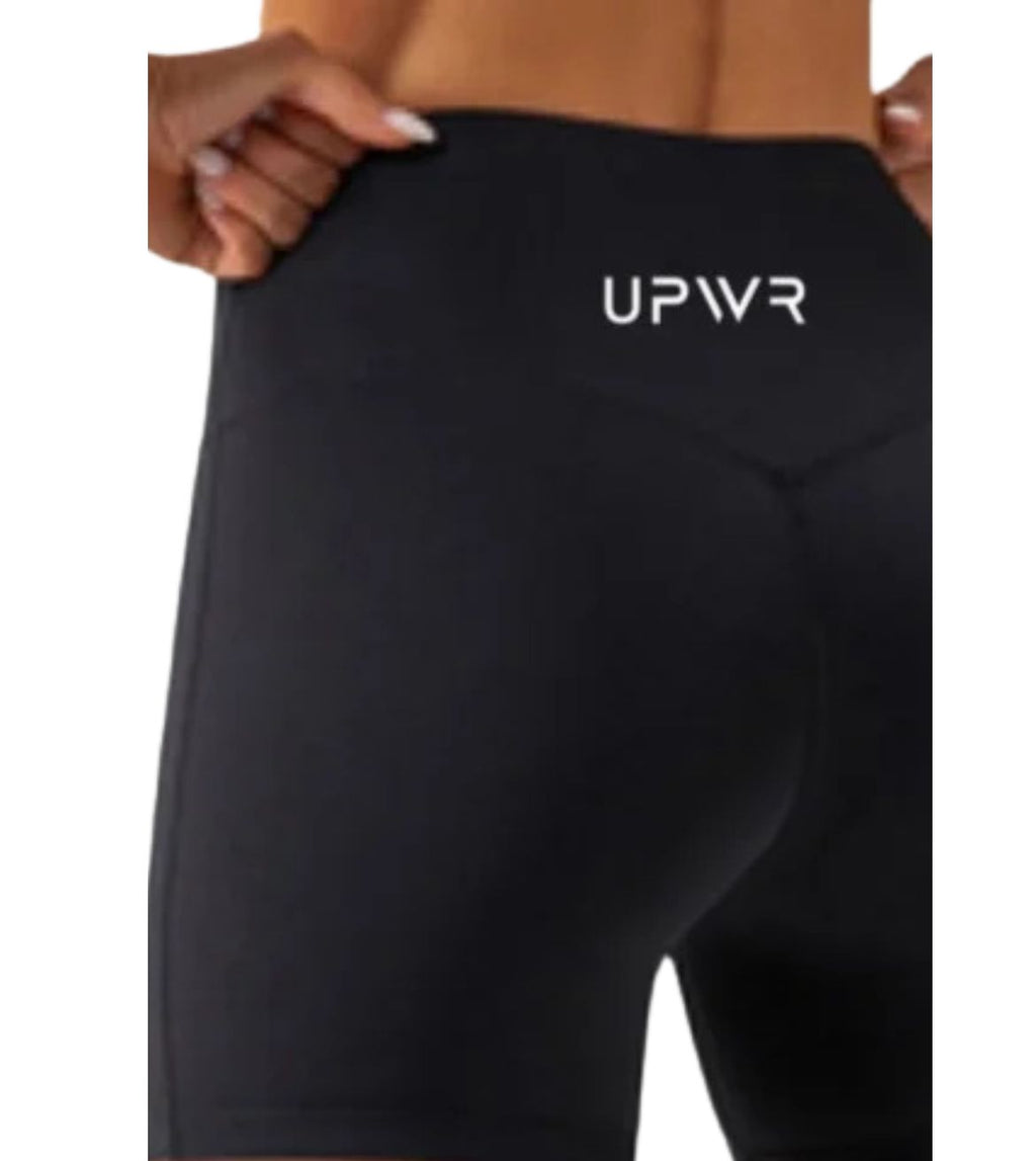 Seamless Shorts Black Upwr