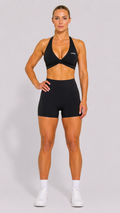 Seamless Shorts Black Upwr