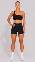 Asymmetrical Bra Black | Upwr